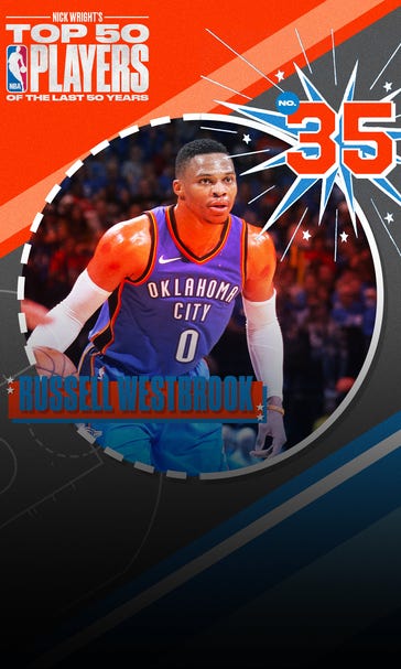 Top 50 NBA players from last 50 years: Russell Westbrook ranks No. 35